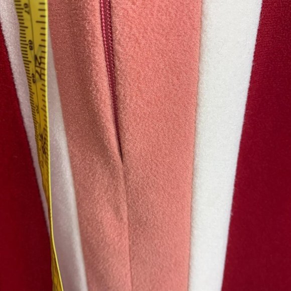 Vintage 60s Vanity Fair Long Sleeve Zip Up House Dress Robe Large - Picture 12 of 13